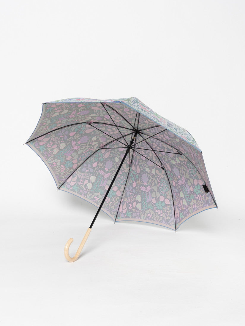 槙田商店》傘 Stig Lindberg HERBARIUM (BRIGHT) lightblue（傘