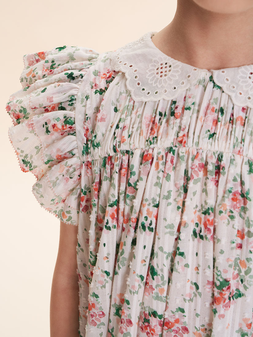 キッズ】《C'ERA UNA VOLTA》Frankie Fleuri Dress フラワー キッズ】《C'ERA UNA VOLTA》Frankie Fleuri Dress フラワー