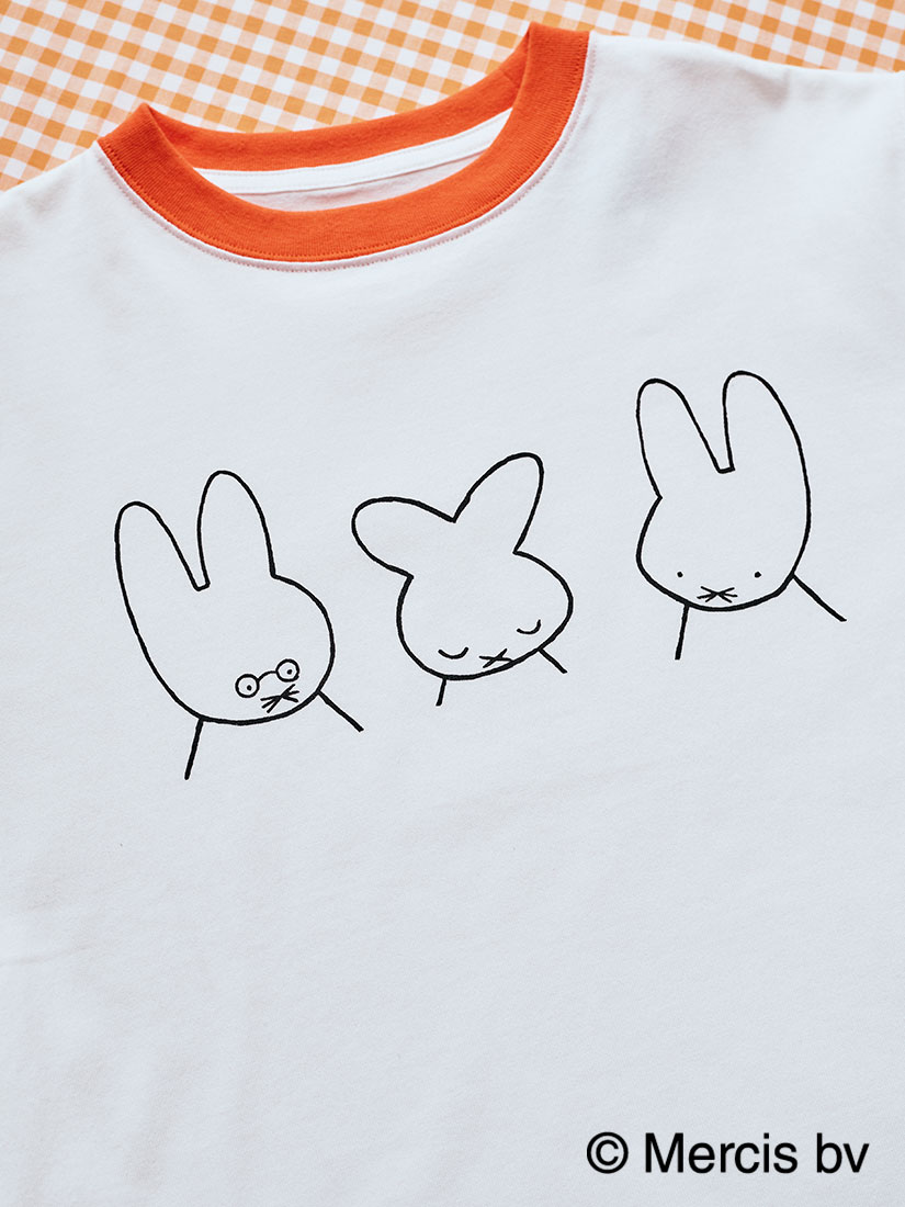 キッズ】miffy コラボ ナインチェ リンガーTシャツ（子供服）｜H.P.