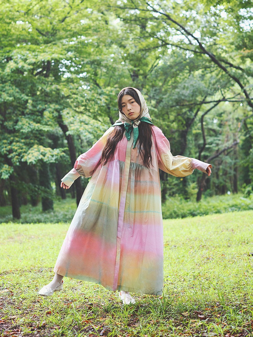 限定商品/一点もの】《YUI MATSUDA》Gather Dress（ワンピース）｜H.P.