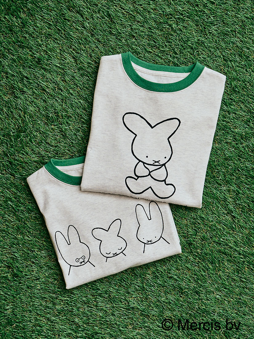 キッズ】miffy コラボ ナインチェ リンガーTシャツ（子供服）｜H.P.