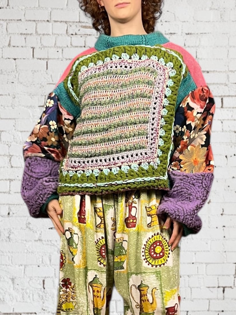 1点もの】ヴィンテージリメイクトップス（トップスその他）｜H.P.