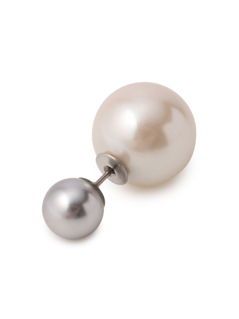 アッシュペーフランスパール K18片耳用ピアス basic pearl rivets ピアス（片耳用）（ピアス）｜H.P.FRANCE公式サイト