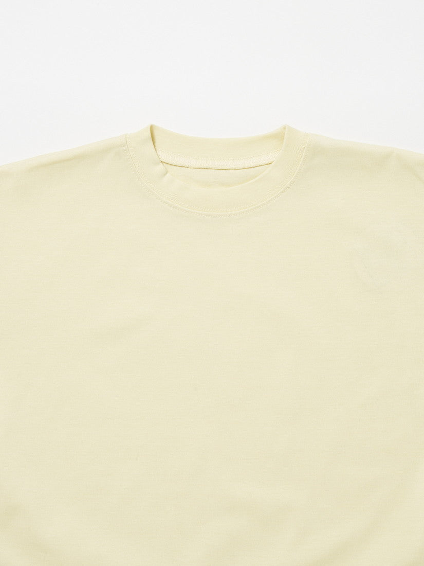 【キッズ】volume sleeve c/n カットソー/ yellow