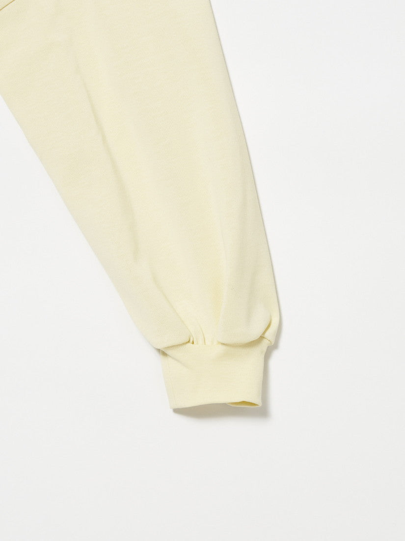 【キッズ】volume sleeve c/n カットソー/ yellow