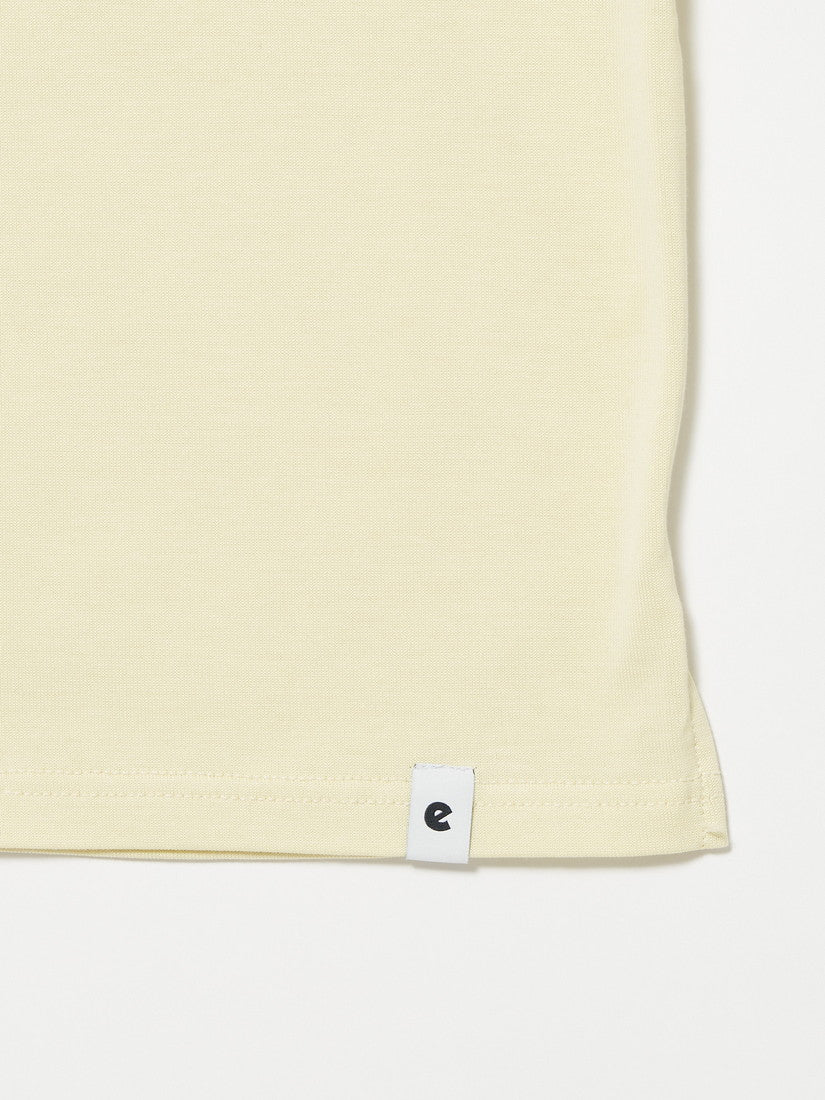 【キッズ】volume sleeve c/n カットソー/ yellow