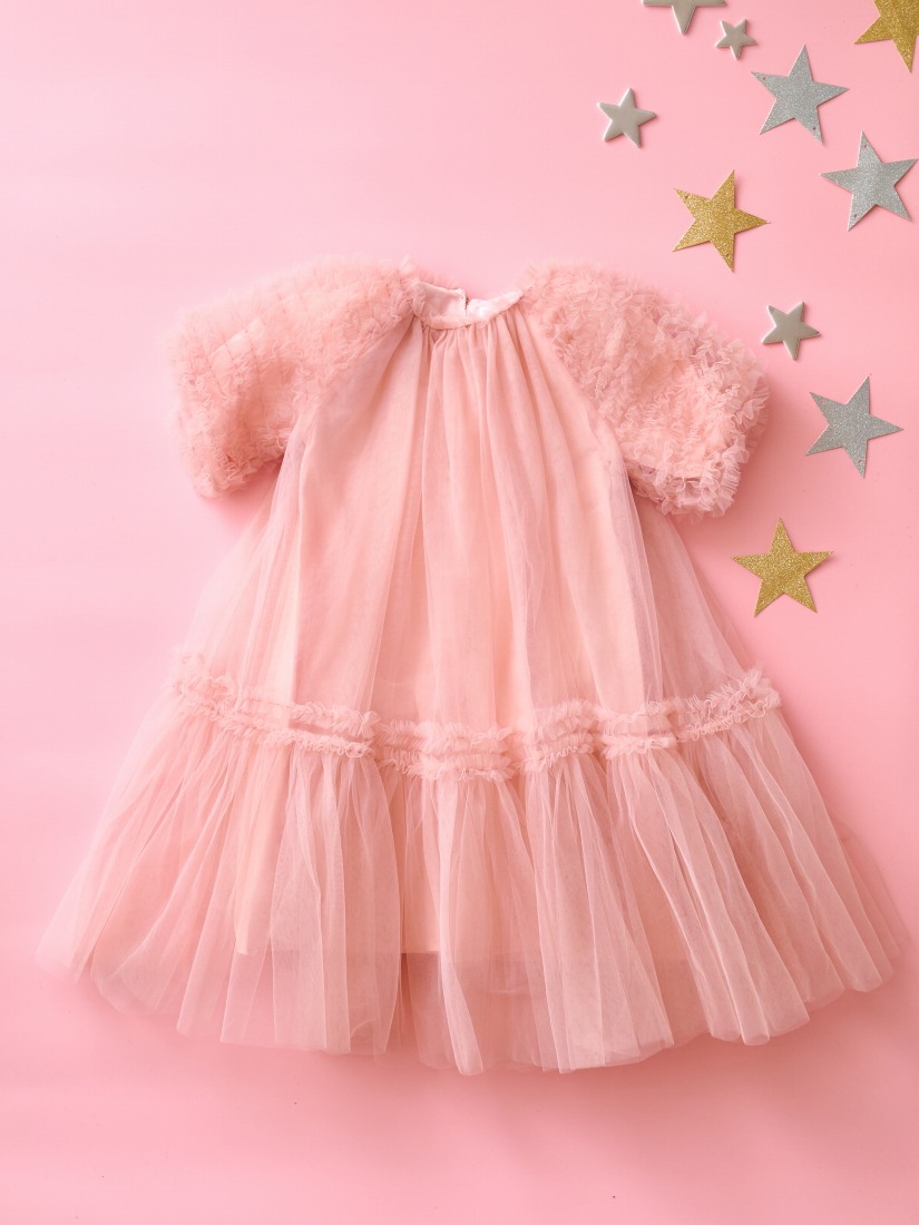 キッズ】《C'ERA UNA VOLTA》Volant dress チュールワンピース（子供服