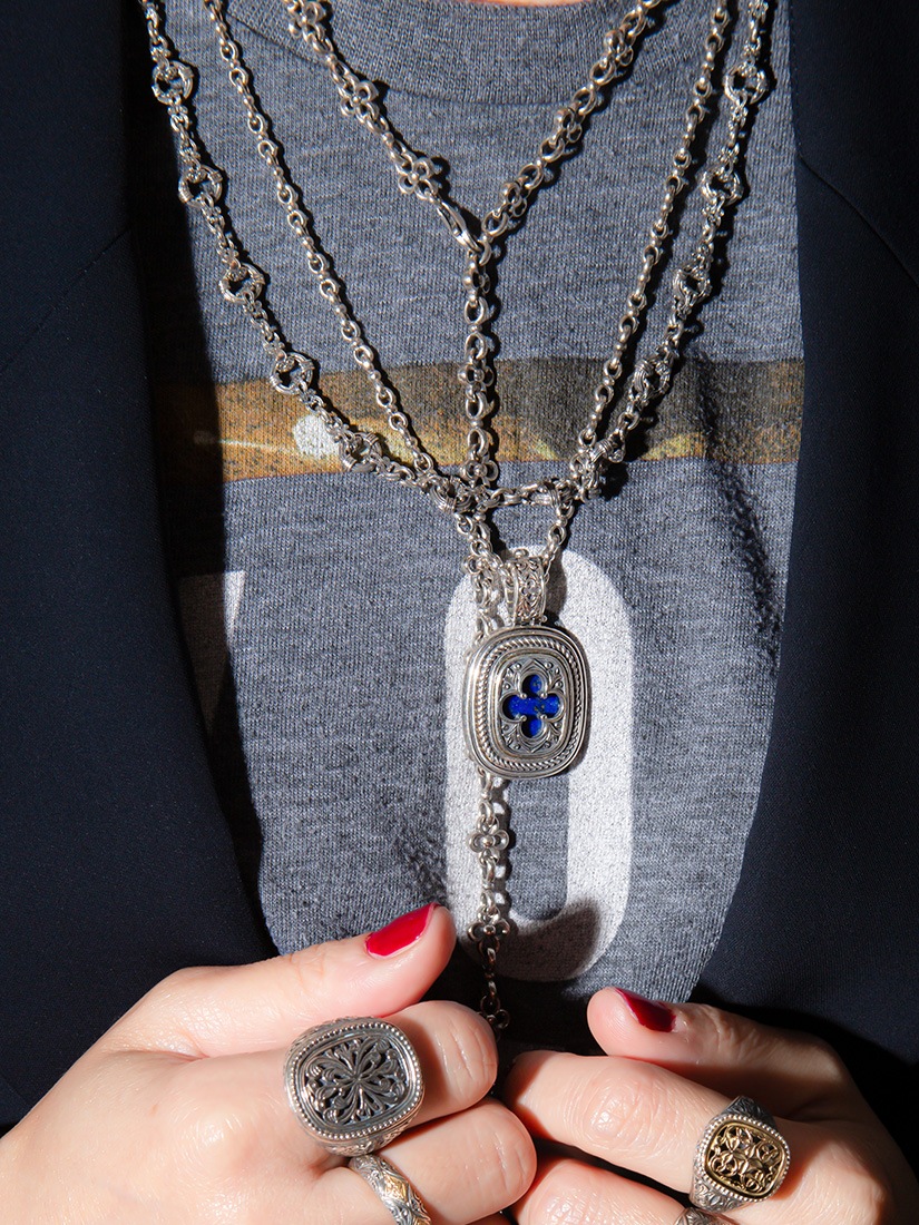 Byzantine Floral Chain ネックレス（ネックレス）｜H.P.FRANCE公式サイト