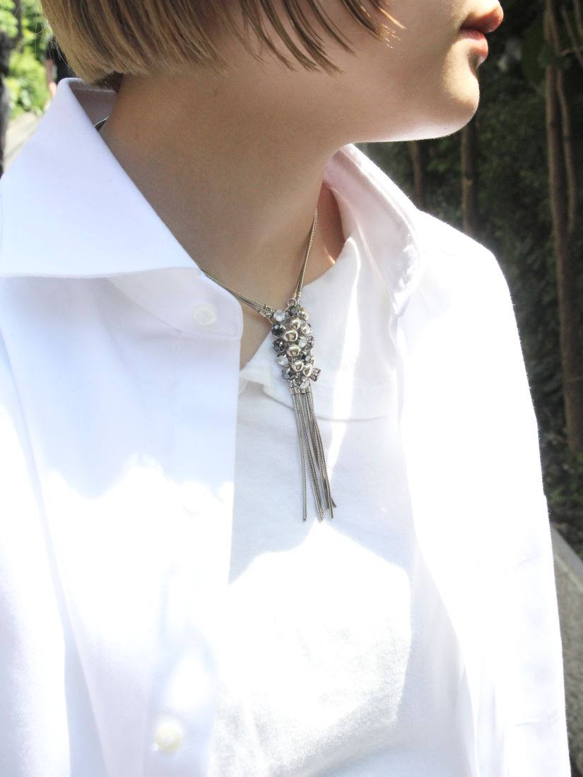 Maille 編み目 ネックレス
