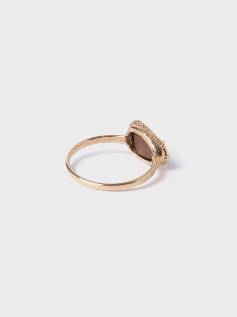 一点もの】《MYACALE JEWELRY》 ボルダーオパール リング