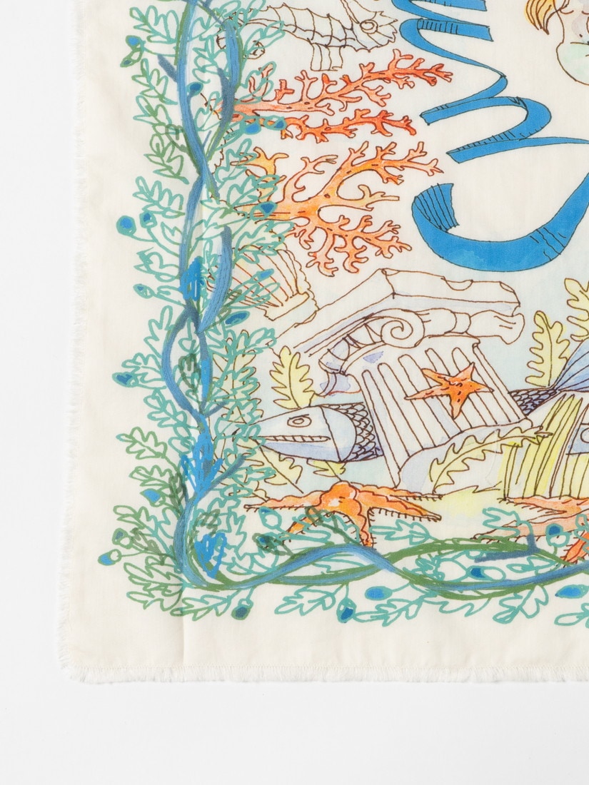 スカーフ 70×70 Little Summer（ストール）｜H.P.FRANCE公式サイト