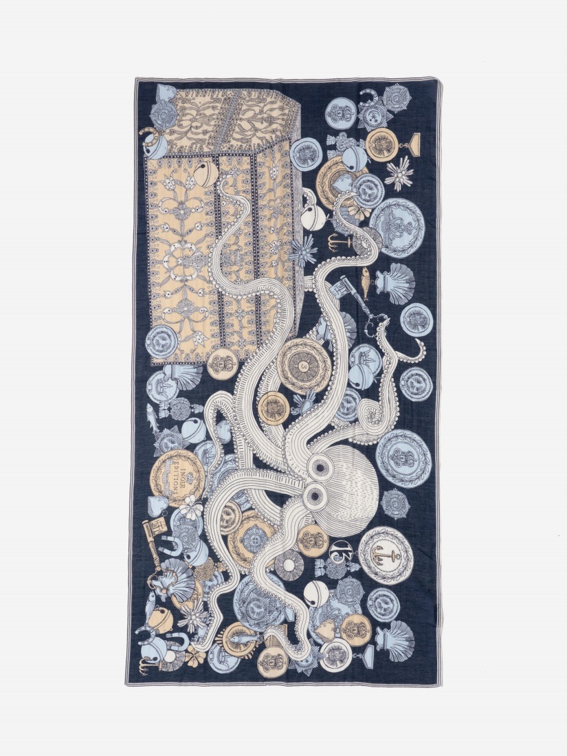 OCTOPUS スカーフ 100 x 190（ストール）｜H.P.FRANCE公式サイト
