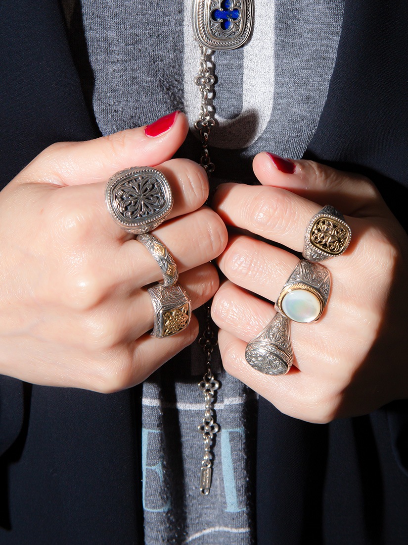 GEROCHRISTO》Mother of pearl リング（リング）｜H.P.FRANCE公式サイト