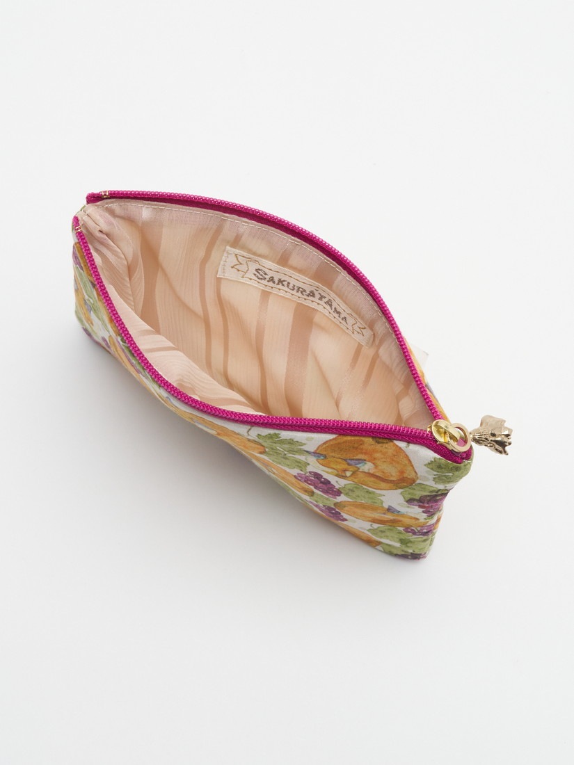 ポーチ きつねと葡萄（ポーチ）｜H.P.FRANCE公式サイト