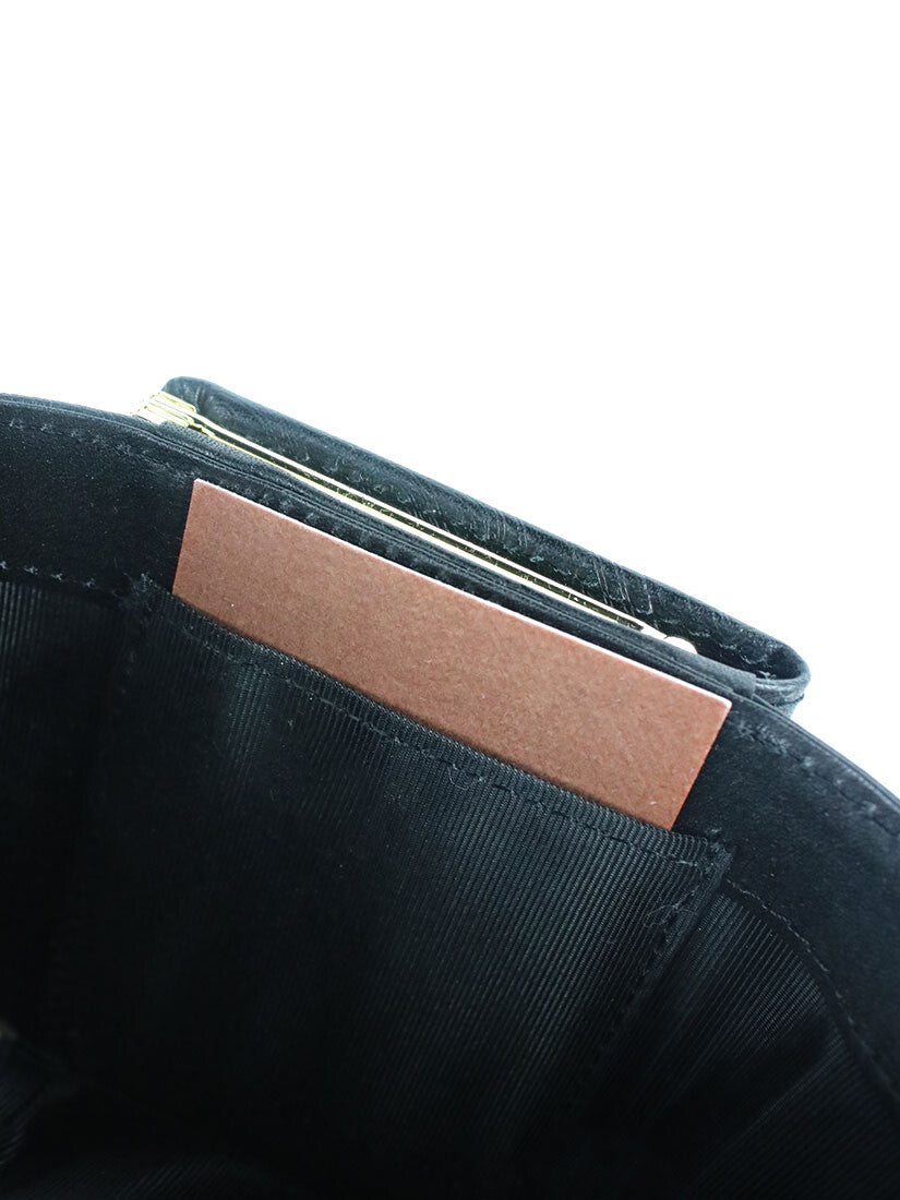 黒革三つ折り財布『ヘリンボーン』（その他財布）｜H.P.FRANCE公式サイト