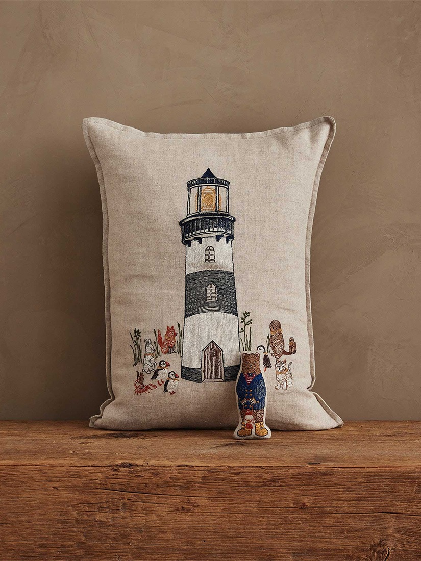 Coastal｜ポケットクッションカバー 30x40 Lighthouse（クッション