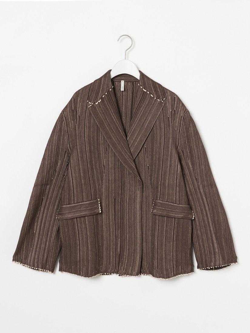 BOBOUTIC ボブティック　ウールカシミアジャケット BOBOUTIC ボブティック ウールカシミアジャケット - メルカリ