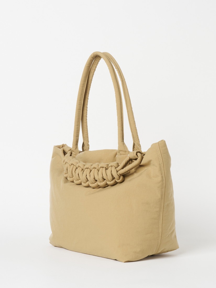 もっちゃんseya. ベージュ トートバッグ SAGAN Vienna》NYP_M PAZAR TOTE M PLANT トートバッグDYE NYLON_