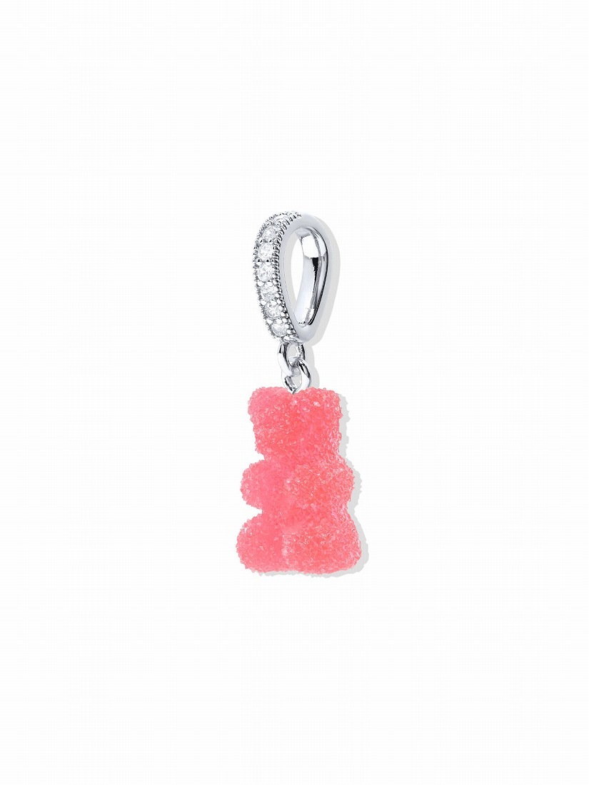 Crystal Haze Jewelry】Fizzy Nostalgia bear チャーム - Pave