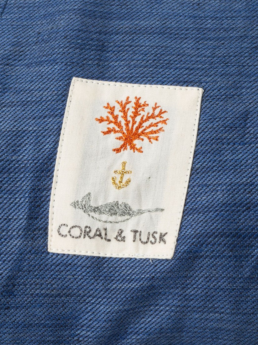Coastal｜クッションカバー 30x40 Whale Applique（クッション）｜H.P.