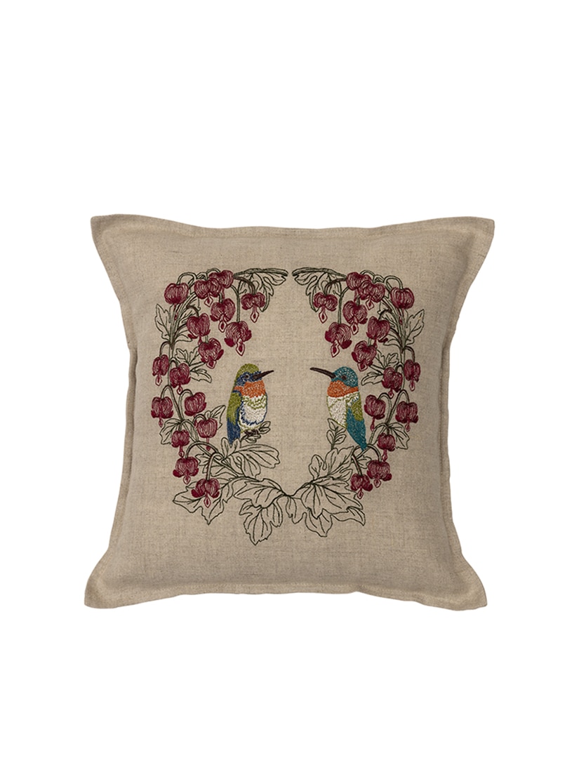Love｜クッションカバー 30x30 Hummingbird Hearts（クッションカバー