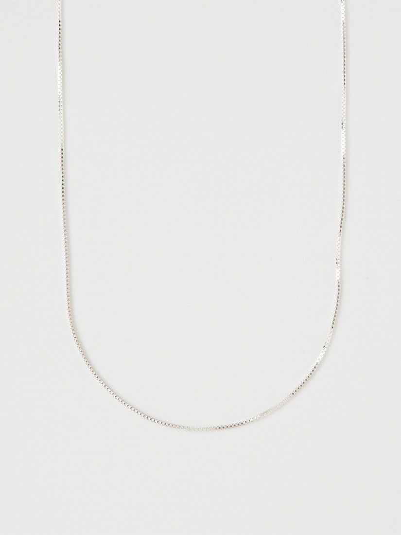 Crystal Haze Jewelry】Box チェーンネックレス - SV（ネックレス 
