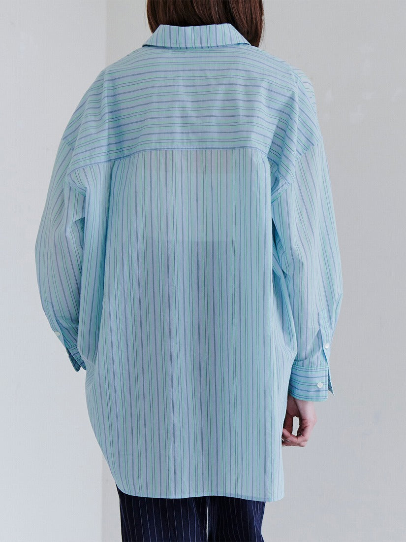 near nippon》ストライプオーバーシャツ（シャツ）｜H.P.FRANCE公式サイト