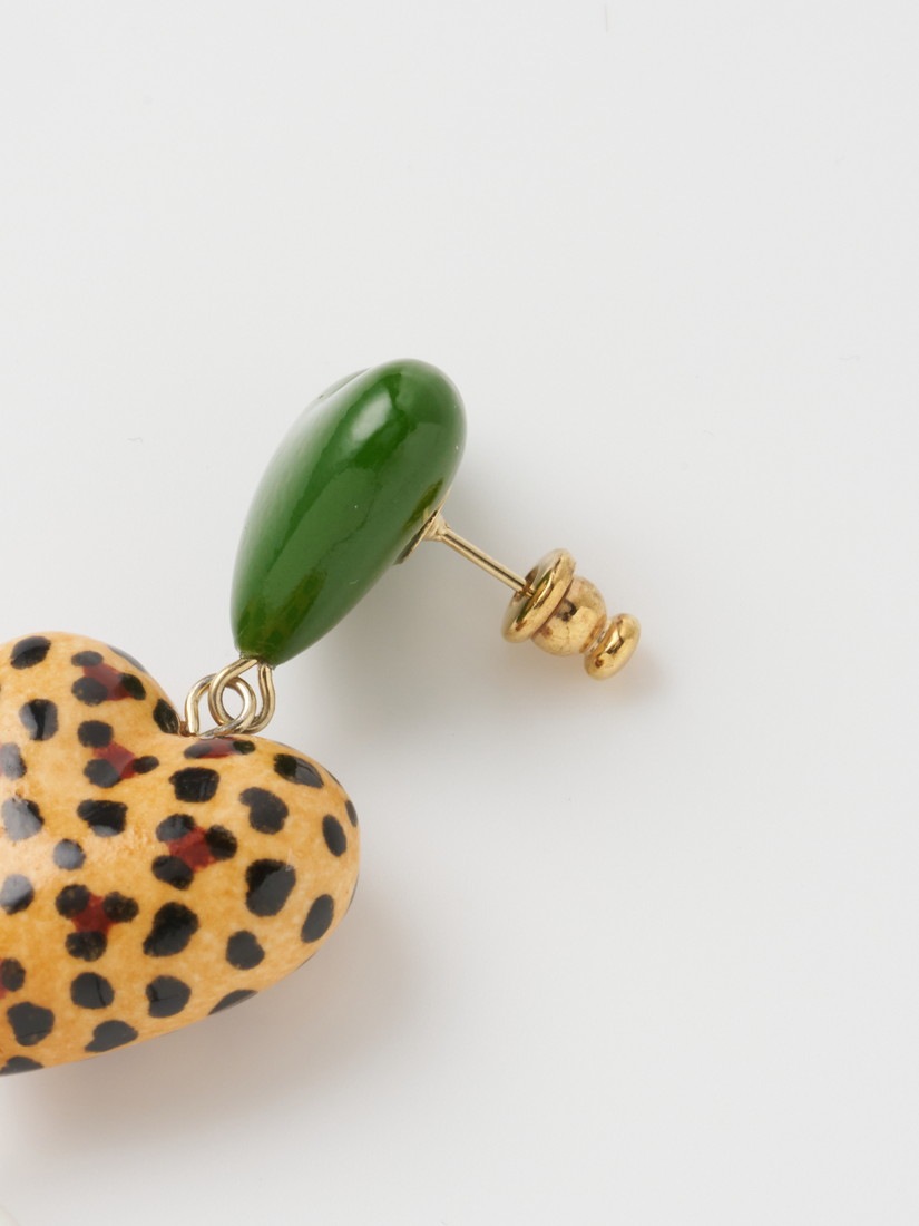 ピアス レオパードハート Chocolatine（ピアス）｜H.P.FRANCE公式サイト