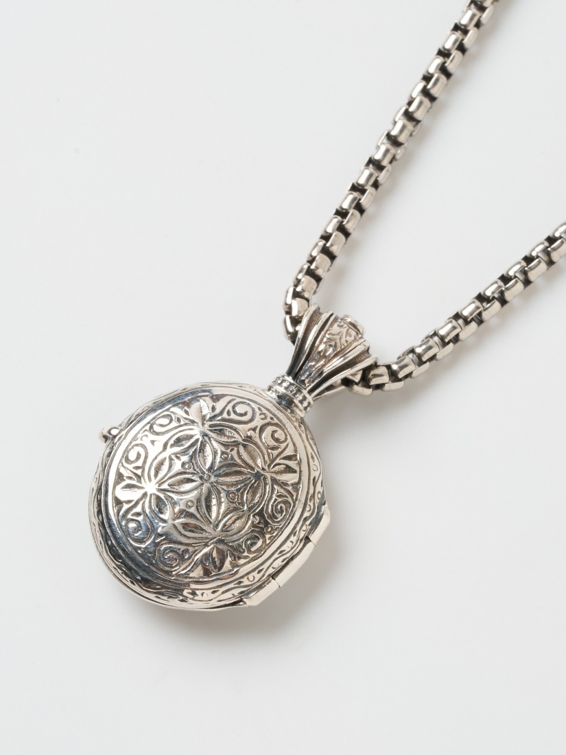 Locket Chain Plus Sign Locket Pendant Box Chains ネックレス(ネックレス)|H.P.FRANCE公式サイト