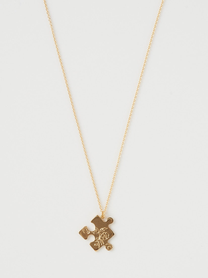 Pastimes ネックレス Floral Puzzle Piece（ネックレス）｜H.P.FRANCE