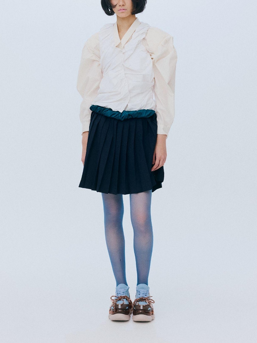 年末値下げ！希少新品DIRK VAN SAENE スカート TWISTED PLEATS スカート（スカート）｜H.P.FRANCE公式サイト