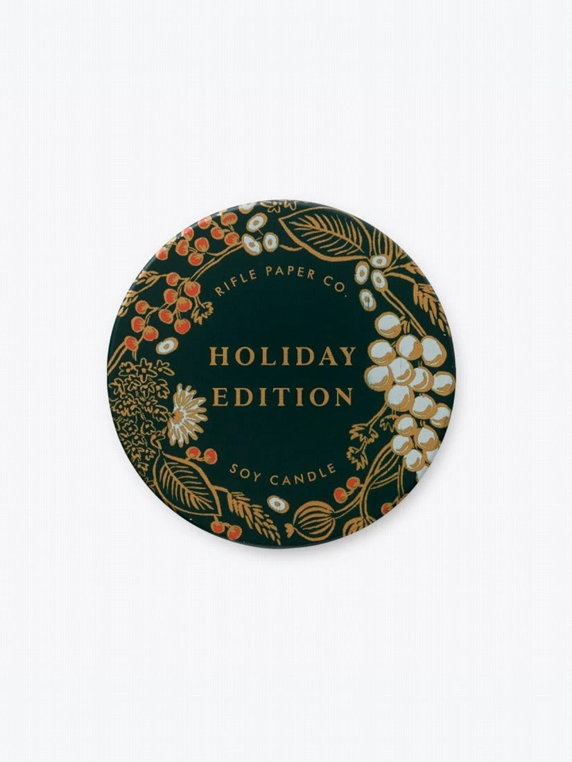 《RIFLE PAPER CO.》クリスマス・トラベルキャンドル