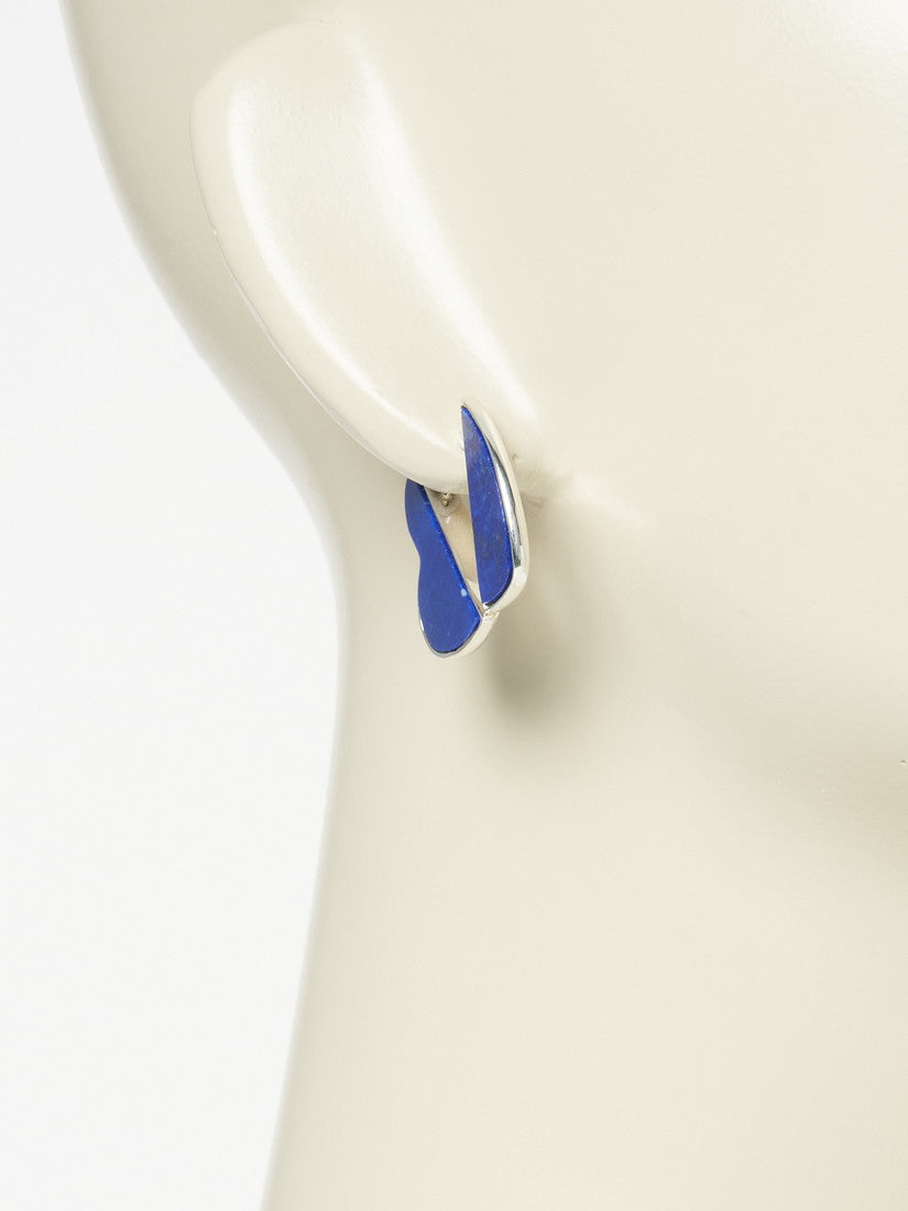 PLOW》Heart ピアス ラピスラズリ（片耳用）（ピアス）｜H.P.