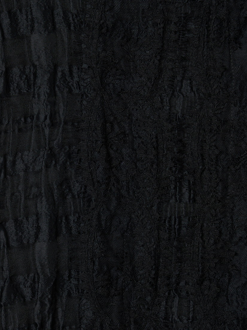 Robe Noir collection Crinkled High Neck ワンピース