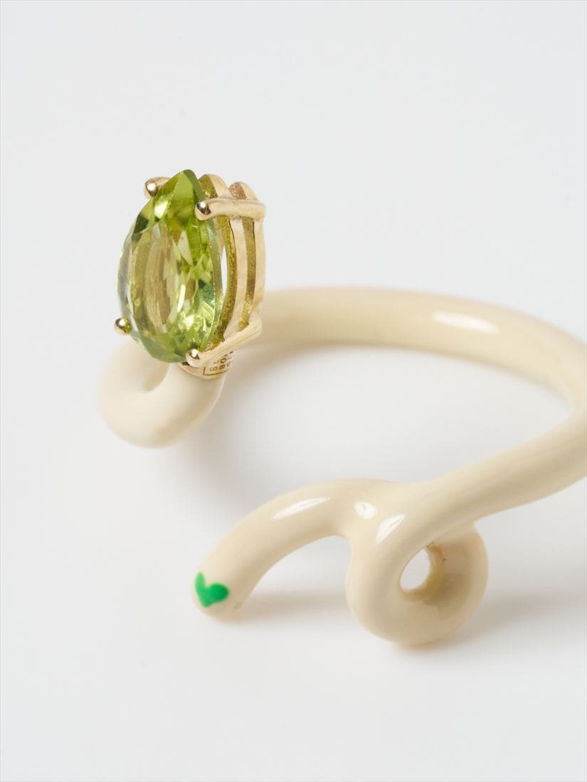 アクセサリー Bea Bongiasca Baby Vine Tendril Ring 40th Anniversary Limited Edition】リング BABY VINE TENDRIL RING IN