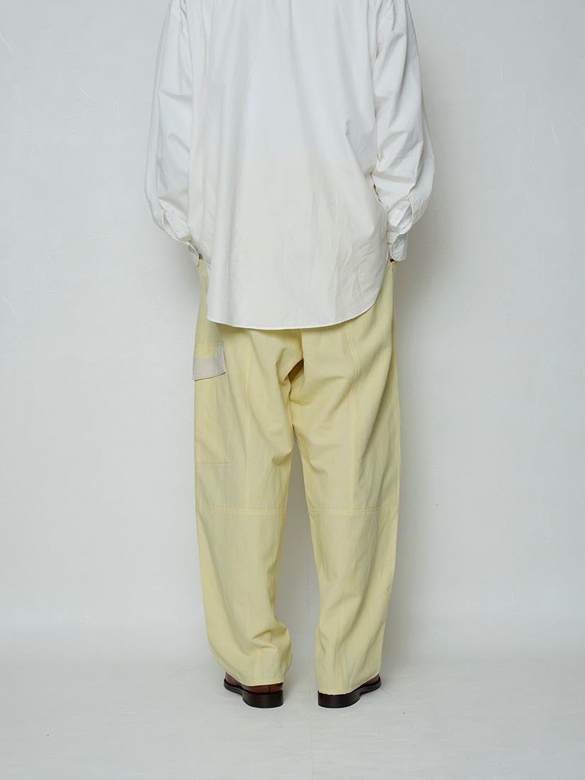 アッシュページ Spomenik》Easy pants Yellow（パンツ）｜H.P.FRANCE公式サイト
