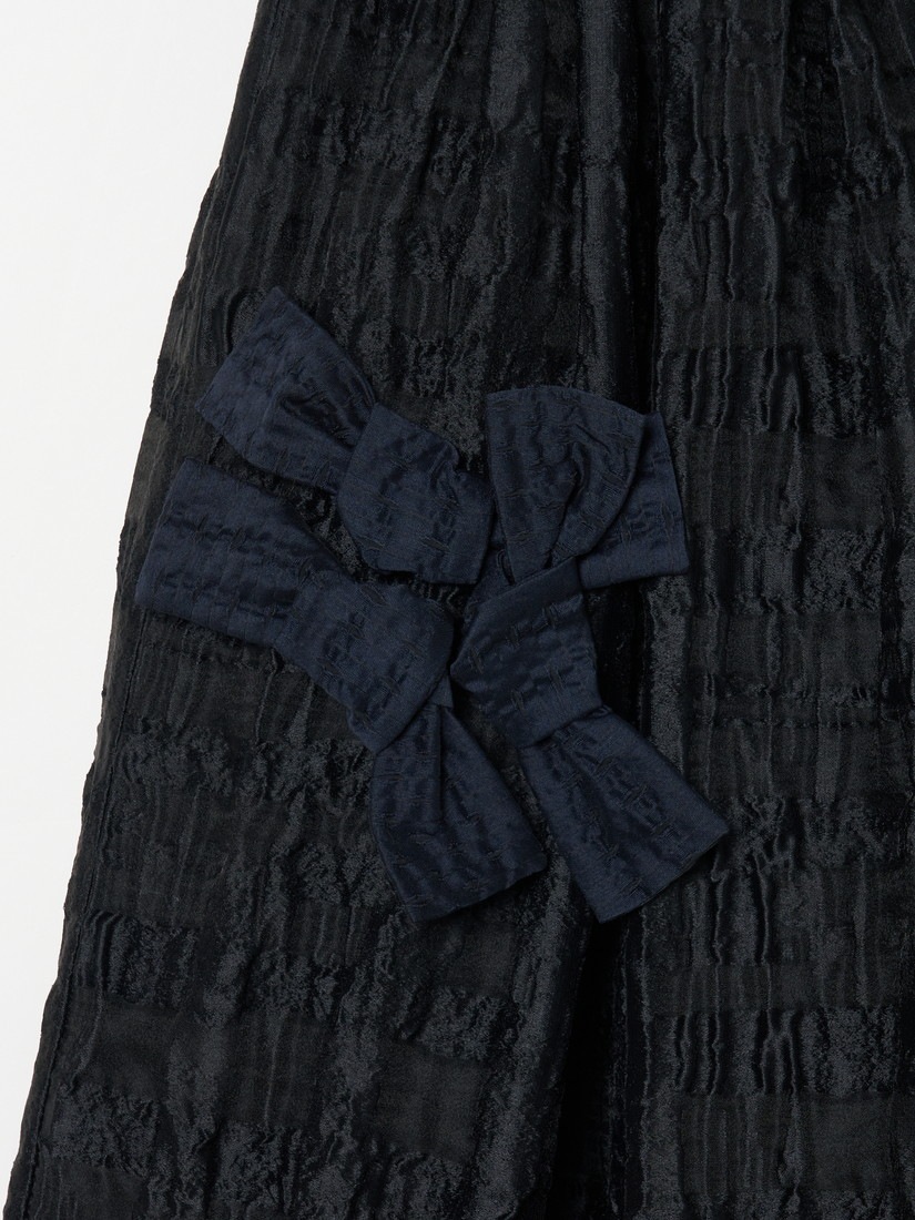 Robe Noir collection Crinkled Ribbon スカート