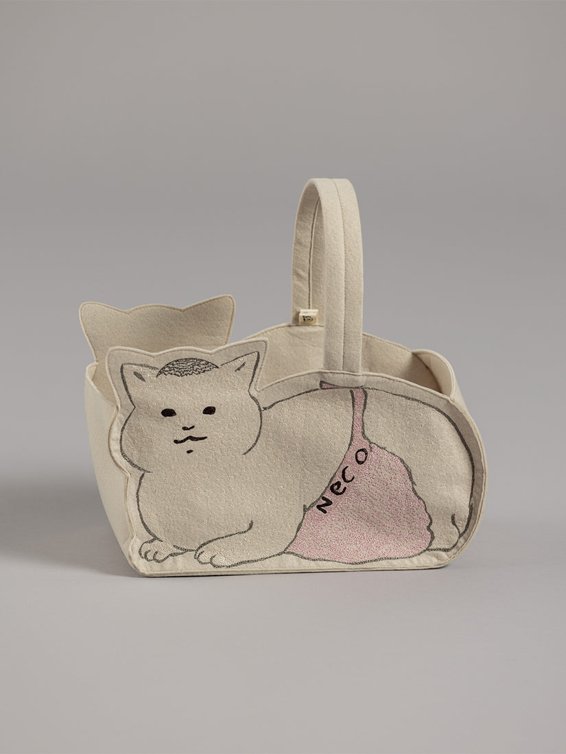 再入荷】きょうの猫村さんコラボレーション｜バスケット（バッグその他