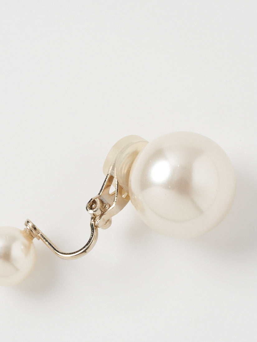 アッシュペーフランスパール K18片耳用ピアス ベーシックパール イヤリング(片耳用)（イヤリング）｜H.P.