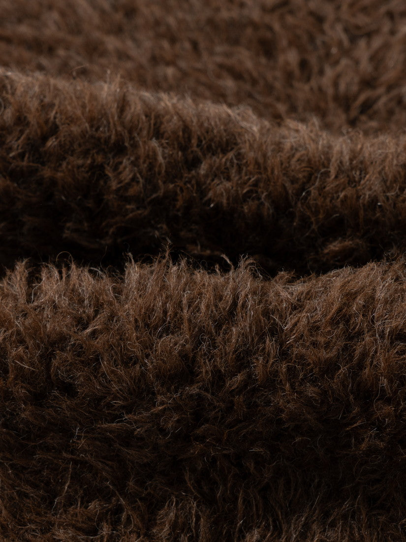 Alpaca Shaggy Knit Long マフラー（マフラー）｜H.P.FRANCE公式