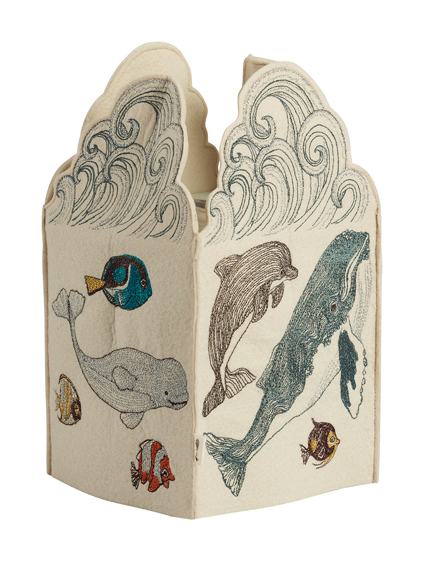 Coastal｜ティッシュボックスカバー Swim Team（アート・デコその他