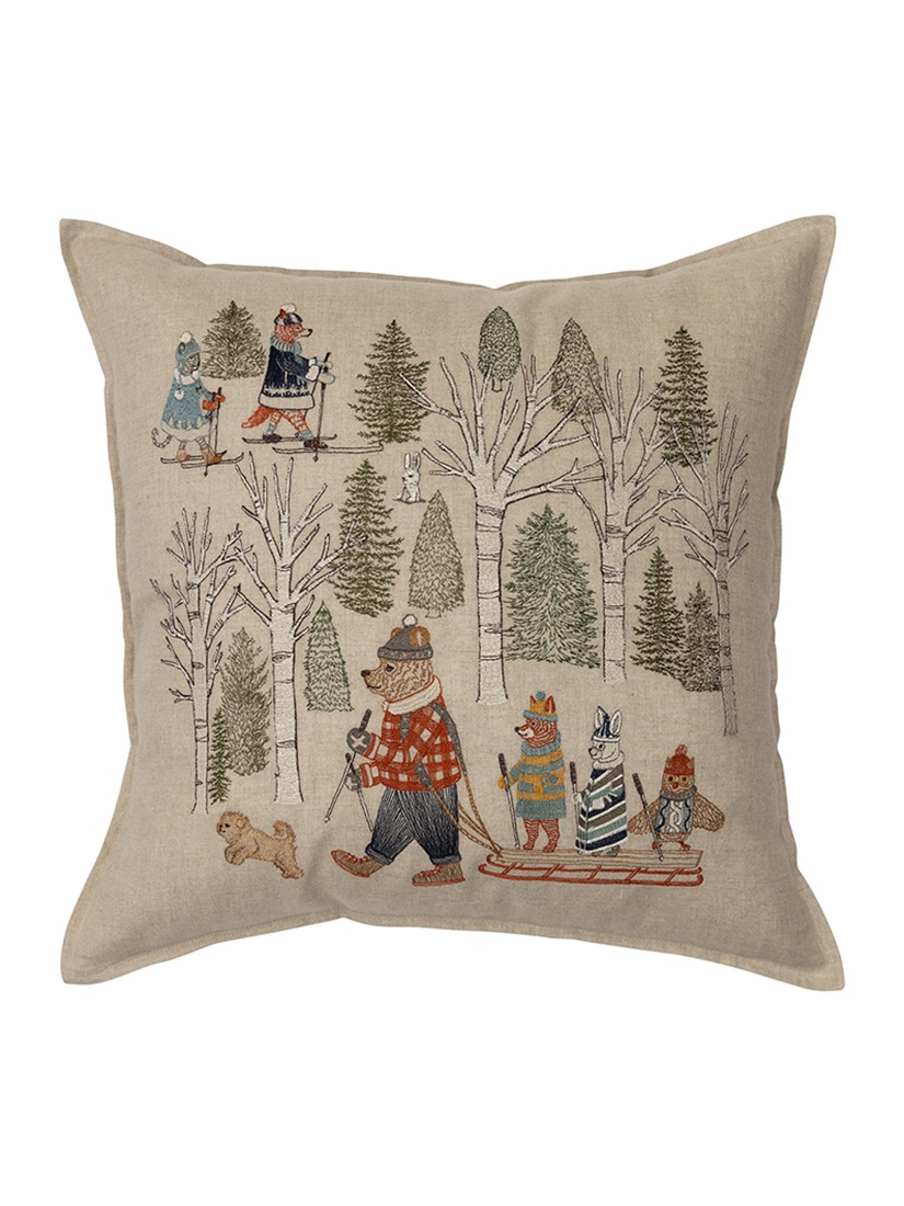 Holiday｜クッションカバー 50x50 Winter Fun（クッションカバー