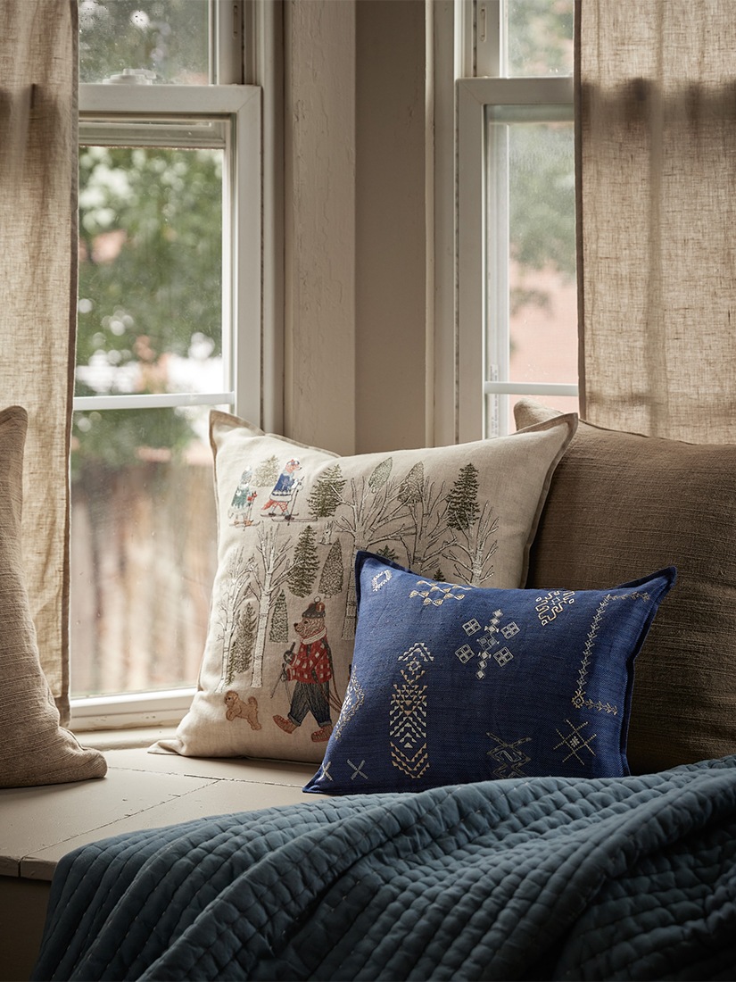 Holiday｜クッションカバー 50x50 Winter Fun（クッションカバー