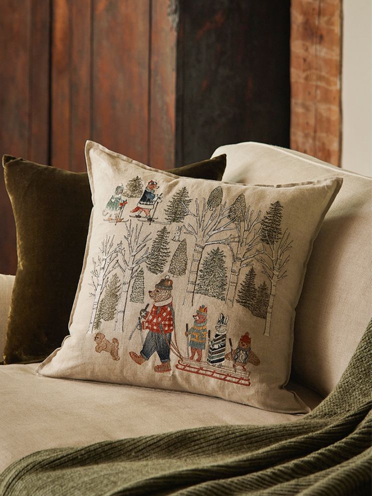 Holiday｜クッションカバー 50x50 Winter Fun（クッションカバー