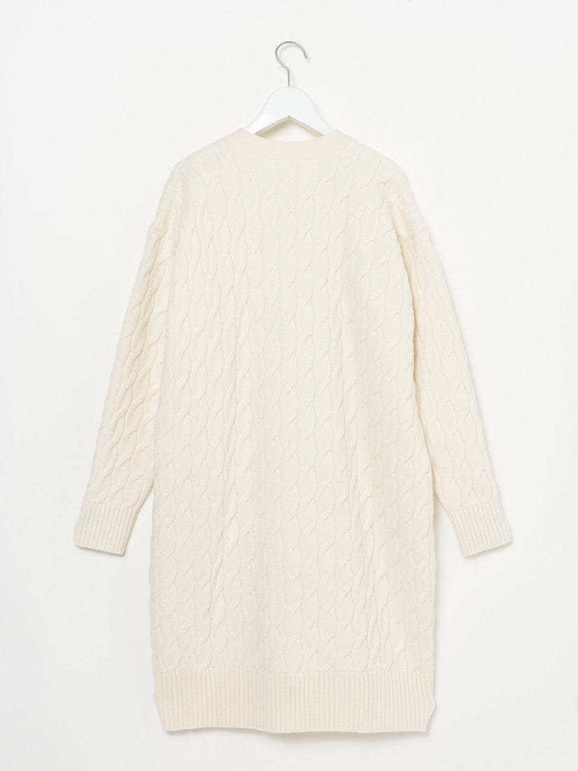 intoca.》ニットロングカーディガン（カーティガン）｜H.P.