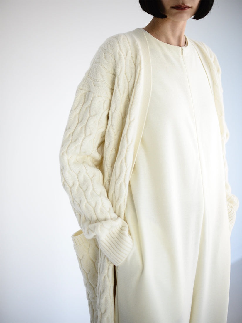 intoca.》ニットロングカーディガン（カーティガン）｜H.P.