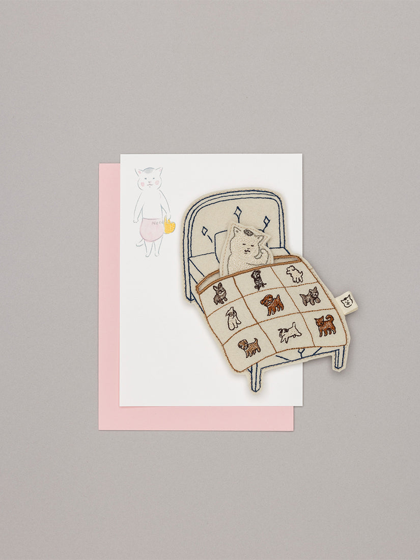 再入荷】きょうの猫村さんコラボレーション｜フェルトカード（オブジェ