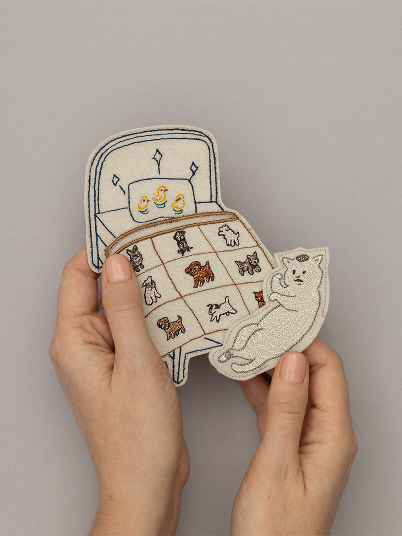 再入荷】きょうの猫村さんコラボレーション｜フェルトカード（オブジェ