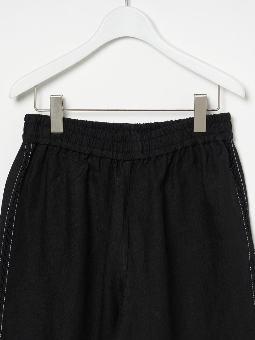 LINEN パンツ WITH LACE（パンツ）｜H.P.FRANCE公式サイト
