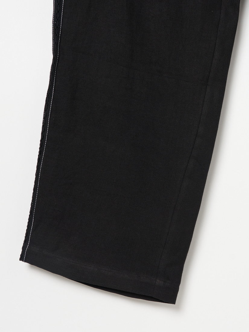 LINEN パンツ WITH LACE（パンツ）｜H.P.FRANCE公式サイト